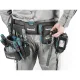 Instrumentu josta ar kabatām Makita E-15235, Black / Blue