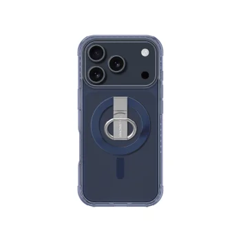 AmazingThing Titan Pro Grip Ring Set vāciņš iPhone 17 Pro Max ar MagSafe, zils