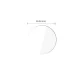 Tech-Protect Glass Fit+ aizsargstikls Samsung Galaxy Watch Ultra 2 2026 47mm, 2 gab.