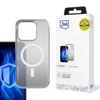 3Mk Protection Frosty MagCase vāciņš Apple iPhone 16 Pro, balts