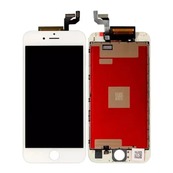LCD ekrāns iPhone 6s ar skārienjūtīgo stiklu un rāmi, balts (atjaunots)