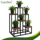 Gardlov 6 līmeņu metāla puķu statīvs, 67 cm