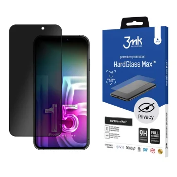 3Mk Protection Apple iPhone 15 Plus aizsargstikls HardGlass Max Privacy