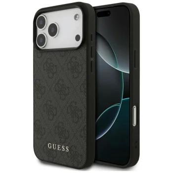 Guess 4G Classic vāciņš iPhone 17 Pro Max / 18 Pro Max, melns