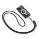 Kakla un pleca siksniņa telefonam Tech-Protect C1S Rope Crossbody, melna