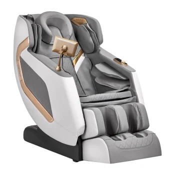 Sakura Classic 306 masāžas krēsls, balts/pelēks