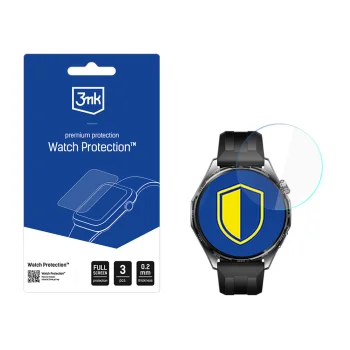 3mk Watch Protection FlexibleGlass hibrīda aizsargstikls viedpulkstenim Huawei Watch GT 6 46 mm