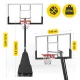 4Fizjo Falcon All Star brīvi stāvošs basketbola grozs ar regulējamu augstumu