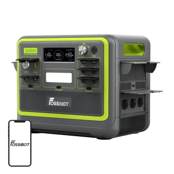 Fossibot F2400 2400W uzlādes stacija (zaļa)