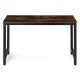 ModernHome datorgalds 120x60 cm, vecināts riekstkoks