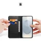 Atverams vāciņš Dux Ducis Hivo Samsung Galaxy S25 Edge ar RFID aizsardzību, melns