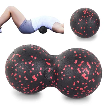 Masāžas bumbiņu komplekts (Dubultā bumbiņa + vienvietīgā bumbiņa)