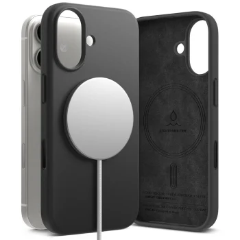Telefona vāciņš Ringke Silicone Magnetic MagSafe priekš iPhone 17, violets