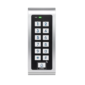 Hismart piekļuves kontrole ar tastatūru un karšu lasītāju, 125KHz EM, Tuya, Wi-Fi