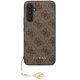 Guess Samsung Galaxy S23 FE vāciņš 4G Charm, brūns