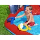 Bestway 98793 Spider-Man piepūšamais ūdens rotaļu laukums, 211 x 206 x 127 cm