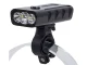 Velosipēda priekšējais lukturis / lukturītis ar Powerbank, 3x LED CREE XM-L T6, Melns