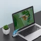 Atmiņas karšu lasītājs Tech-Protect UltraBoost SD/microSD, USB-C un USB-A, pelēks