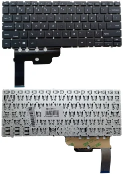 HP ProBook 440 G9, 445 G9 klaviatūra, US, melna
