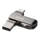 Zibatmiņa Lexar JumpDrive D400 Dual USB-C un USB-A 3.1 64GB