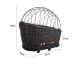 Liels austs grozs velosipēdam suņu, kaķu, bagāžas parvadāšanai | Large Woven Bicycle Basket for Dogs Cats Luggage