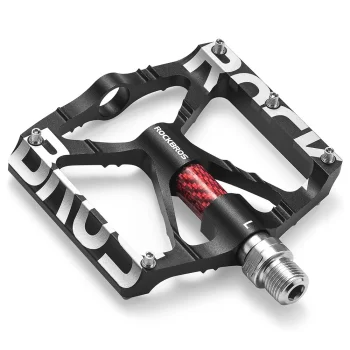 Rockbros 37213071001 alumīnija velosipēdu pedāļi melni