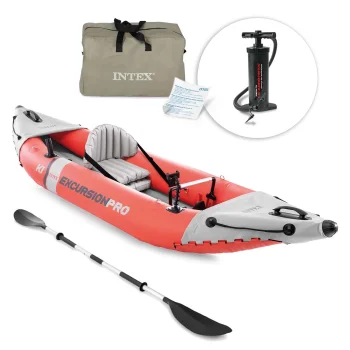 Intex Excursion Pro K1 piepūšamais kajaks, 305x91x46 cm