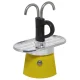 Bialetti MINI EXPRESS Lichtenstein espresso kafijas komplekts Dzeltens