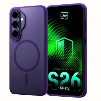 3mk Smoke MagCase vāciņš Samsung Galaxy S26+, violets