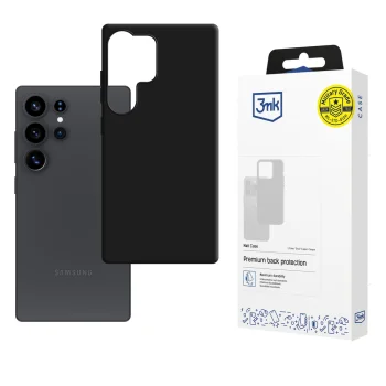 3Mk Protection Matt Case vāciņš Samsung Galaxy S25 Ultra, Melns