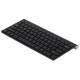 Bezvadu tastatūra Smart TV, melna