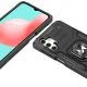 Wozinsky Ring Armor hibrīda vāciņš Samsung Galaxy A73 ar gredzena turētāju, melns