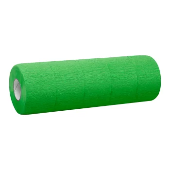 Activeshop vienreizlietojamās frizieru papīra apkaklītes 5 ruļļi Zaļas