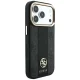 Guess 4G Stripe Round and Classic Logos MagSafe vāciņš iPhone 17 Pro Max / 18 Pro Max, melns