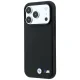 BMW M Tire Track Metal Logo MagSafe vāciņš iPhone 17 Pro / 18 Pro, melns