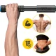 4Fizjo regulējams pievilkšanās stienis durvīm 66-100 cm, melns/zils
