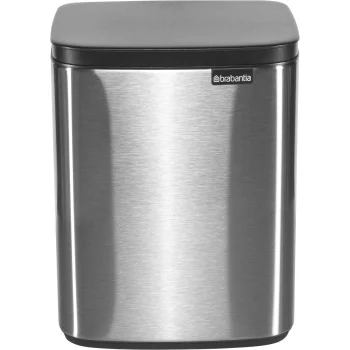 Atkritumu tvertne Brabantia BO 7 l, Matt Steel Fingerprint Proof