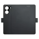 3mk Wallet Case atverams vāciņš Xiaomi Poco X8 Pro, melns