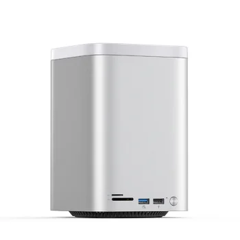 Dokstacija Orico MiniTower M435 ar disku nodalījumiem līdz 56 TB, sudraba