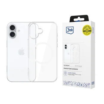 3Mk Protection iPhone 17 vāciņš Clear MagCase, caurspīdīgs