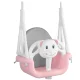 Ricokids 3-in-1 Bērnu šūpoles Miś, Rozā
