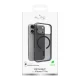Puro Daylight MagSafe silikona vāciņš iPhone 17 Pro, caurspīdīgi melns