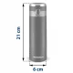 Berdsen BD-786 Vakuuma termoss ar termometru 450 ml, melns