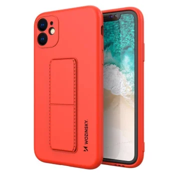 Wozinsky Kickstand Case vāciņš ar statīvu Xiaomi Redmi 10X 4G / Redmi Note 9, sarkans