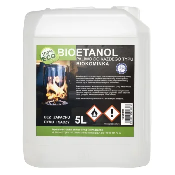 Bio spirts etanols degviela kamīnam 5L | alcohol ethanol fuel for fireplace