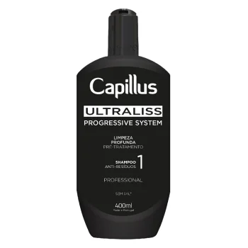 Activeshop Capillus Ultraliss Nanoplastia attīrošais šampūns, 1. solis, 400 ml