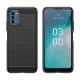 Carbon Case vāciņš Nokia C300 - Melns
