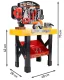 Multistore Tool & Brains liels bērnu instrumentu galds, 39 detaļas