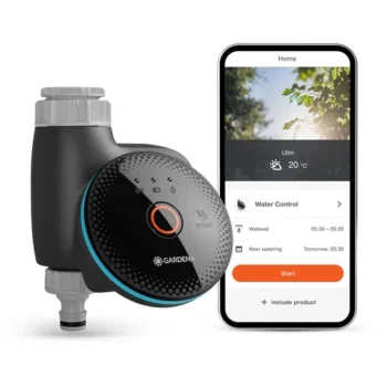 Viedais laistīšanas vadības bloks Gardena smart Water Control, melns
