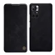 Nillkin Qin atverams vāciņš maciņš grāmatiņa Poco M4 Pro 5G / Note 11S 5G, melns